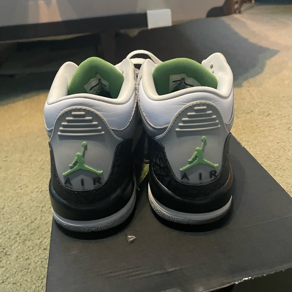 Air Jordan 3 Retro GS 'Chlorophyll' - Picture 9 of 12